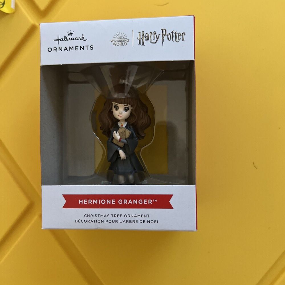 2023 Hallmark Ornament stylized HERMIONE GRANGER Wizarding‎ World Harry Potter
